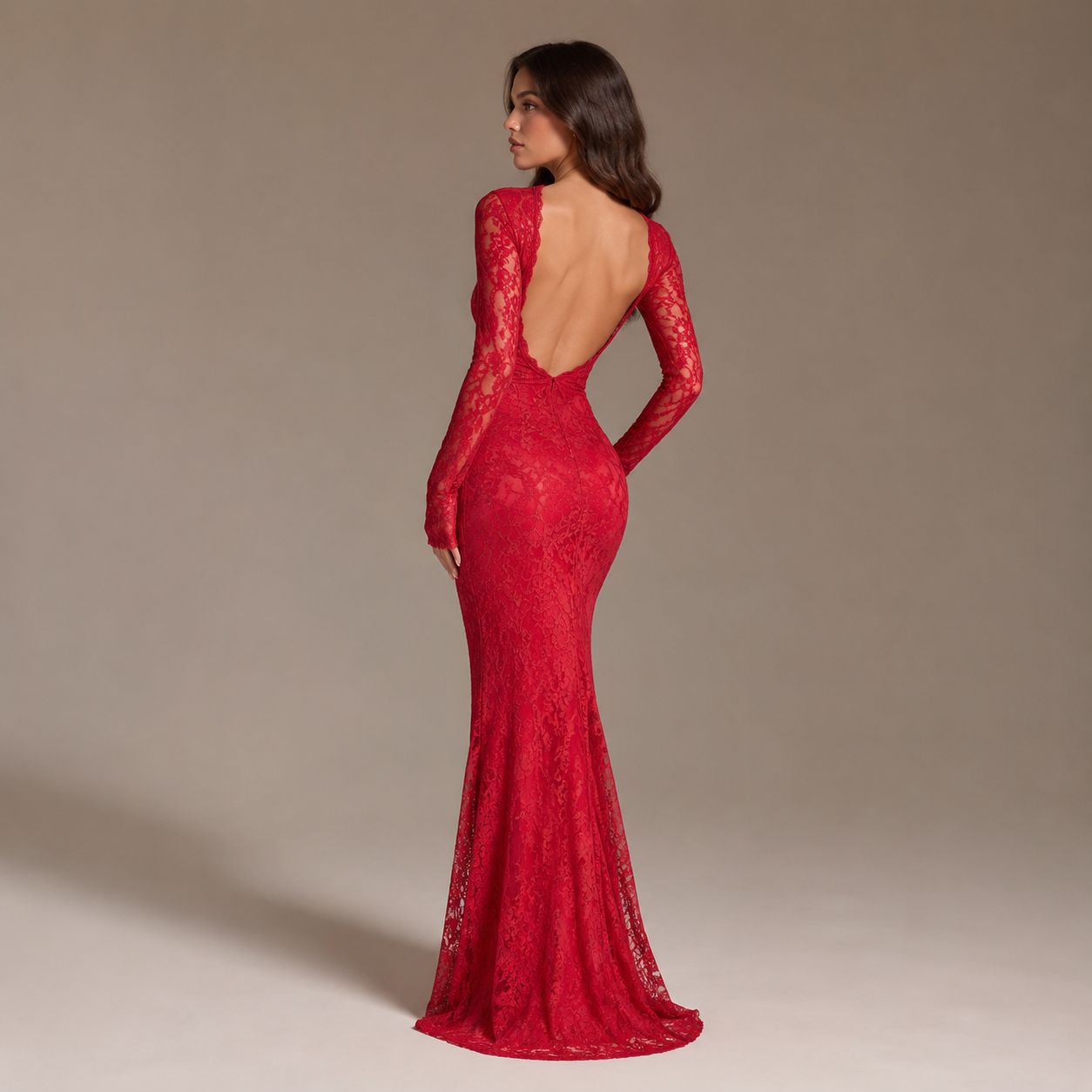Lace Mermaid Dress Set