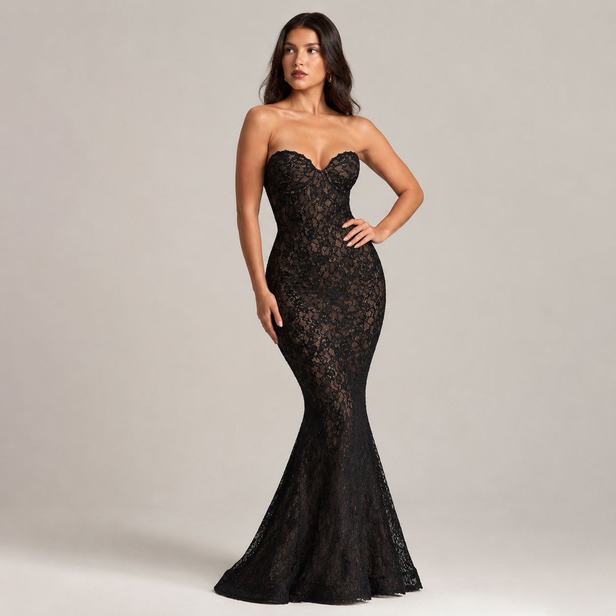 Lace Mermaid Dress Set