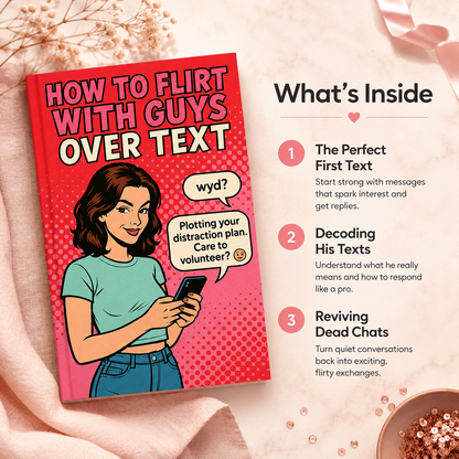 How To Flirt With Guys Over Text